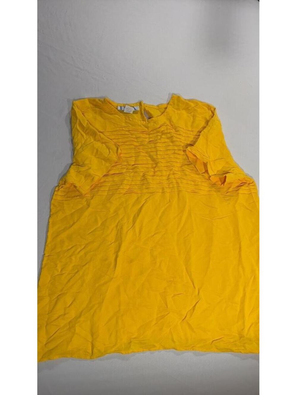 BFA Classics Yellow Sleeveless Dress
